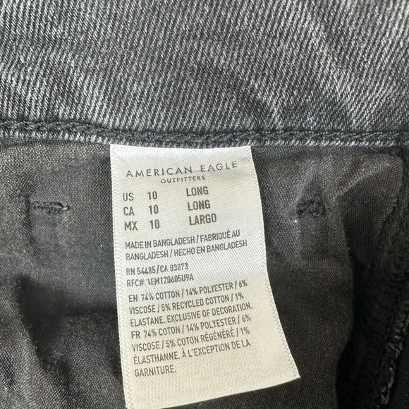 American Eagle Outfitters Mom Jeans 10 Long - Picture 5 of 5